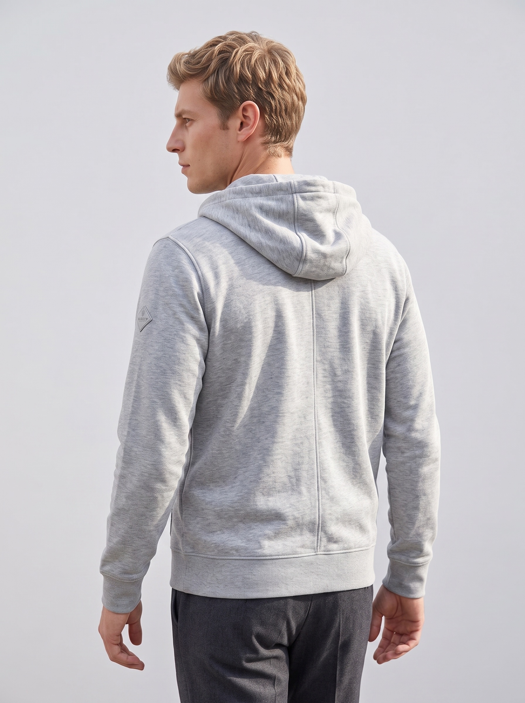 Markup Uomo Felpe & T-shirt Felpa con Cappuccio Patch Gommata felpa