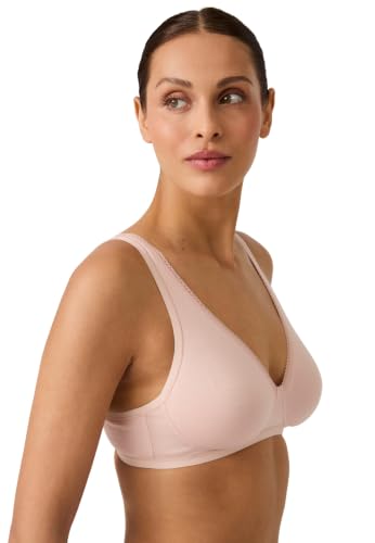 Damart Biancheria intima reggiseno bianco in cotone biologico