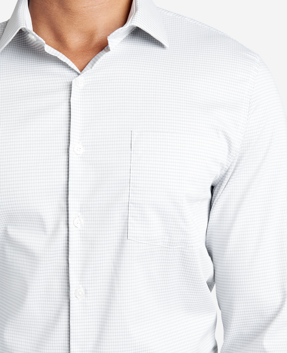 Kenneth Cole Reaction Clothing Slim Fit Sustainable Stretch Collar Solid Dress Shirt with TEK FIT camicia blu slim fit