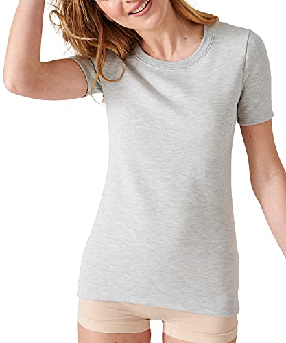 Damart Thermolactyl maglietta in pile donna maniche corte grigia XS calore 5