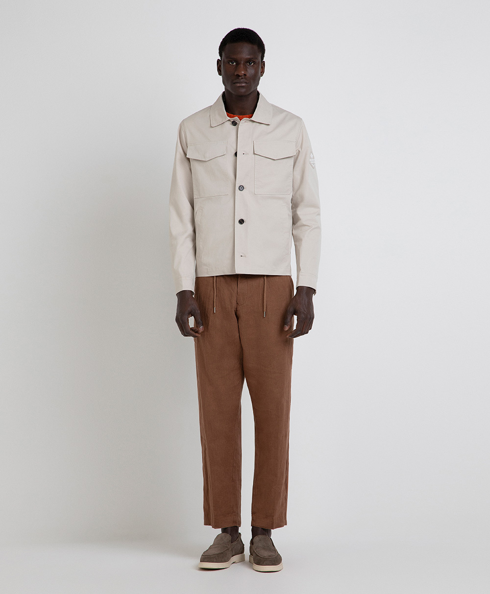 Markup Uomo Giacche & Giubbotti Overshirt cotone nylon