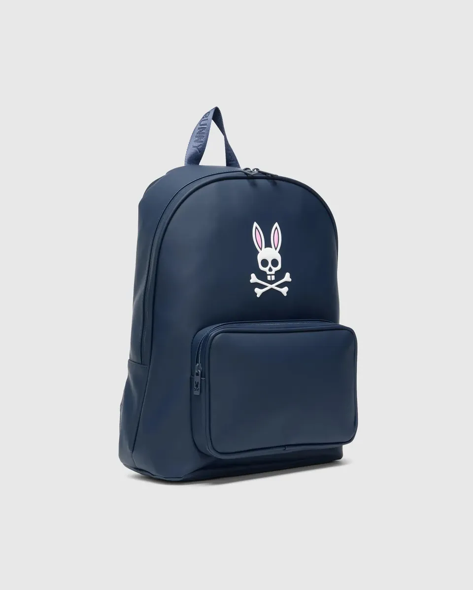 Psycho Bunny Accessories CLASSIC BUNNY BACKPACK zaino navy O/S impermeabile