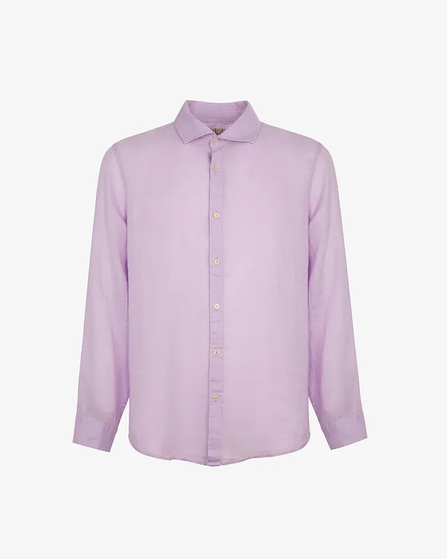 Markup Uomo Camicie Camicia manica lunga collo francese mussola