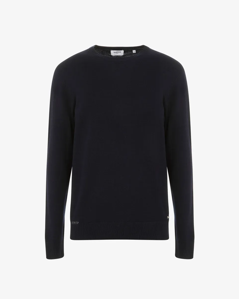 Markup Uomo Maglieria Maglia inserti in viscosa maglia uomo