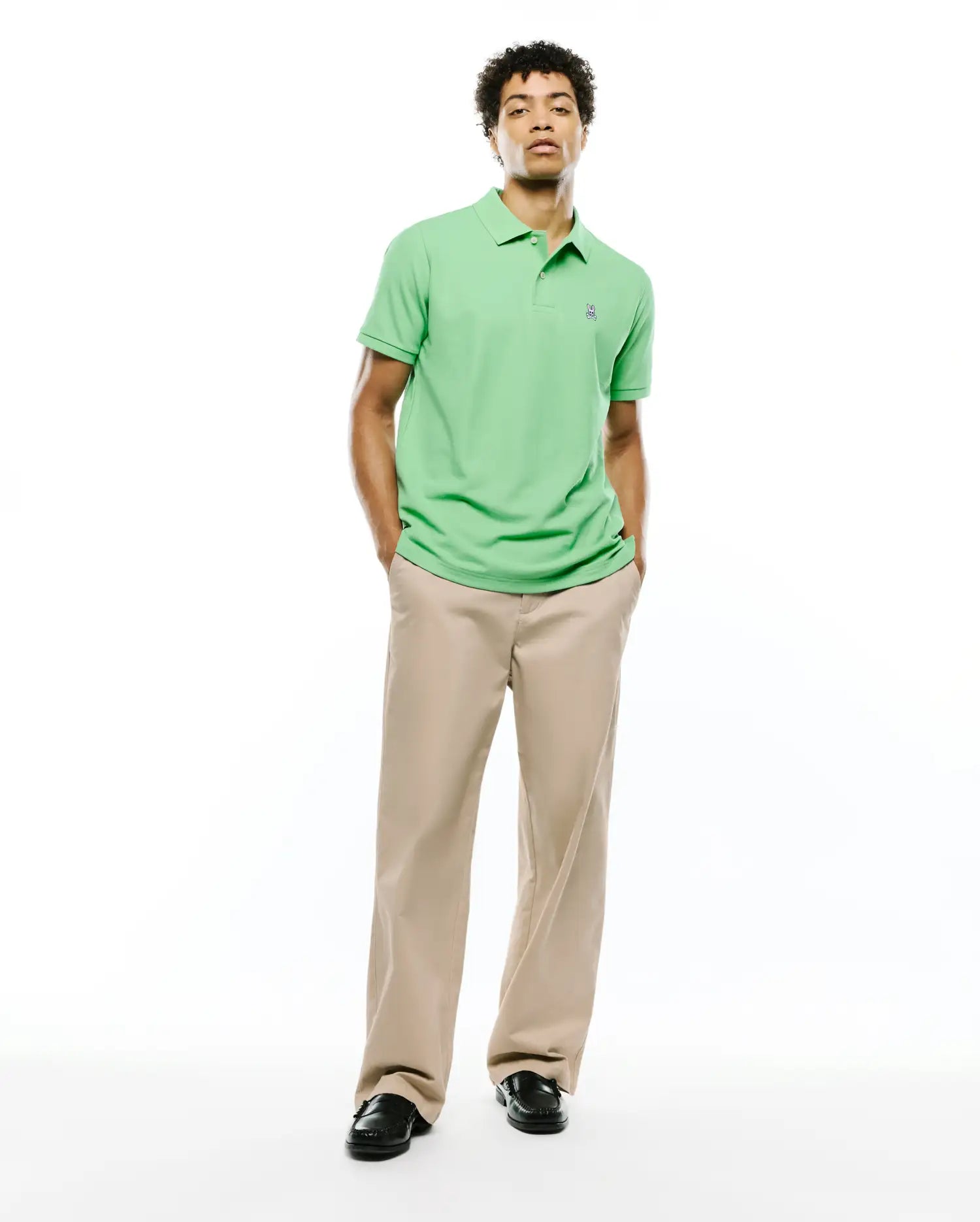 Psycho Bunny Men's Polos Classic Pima Pique Polo B6K001F200 polo Ming