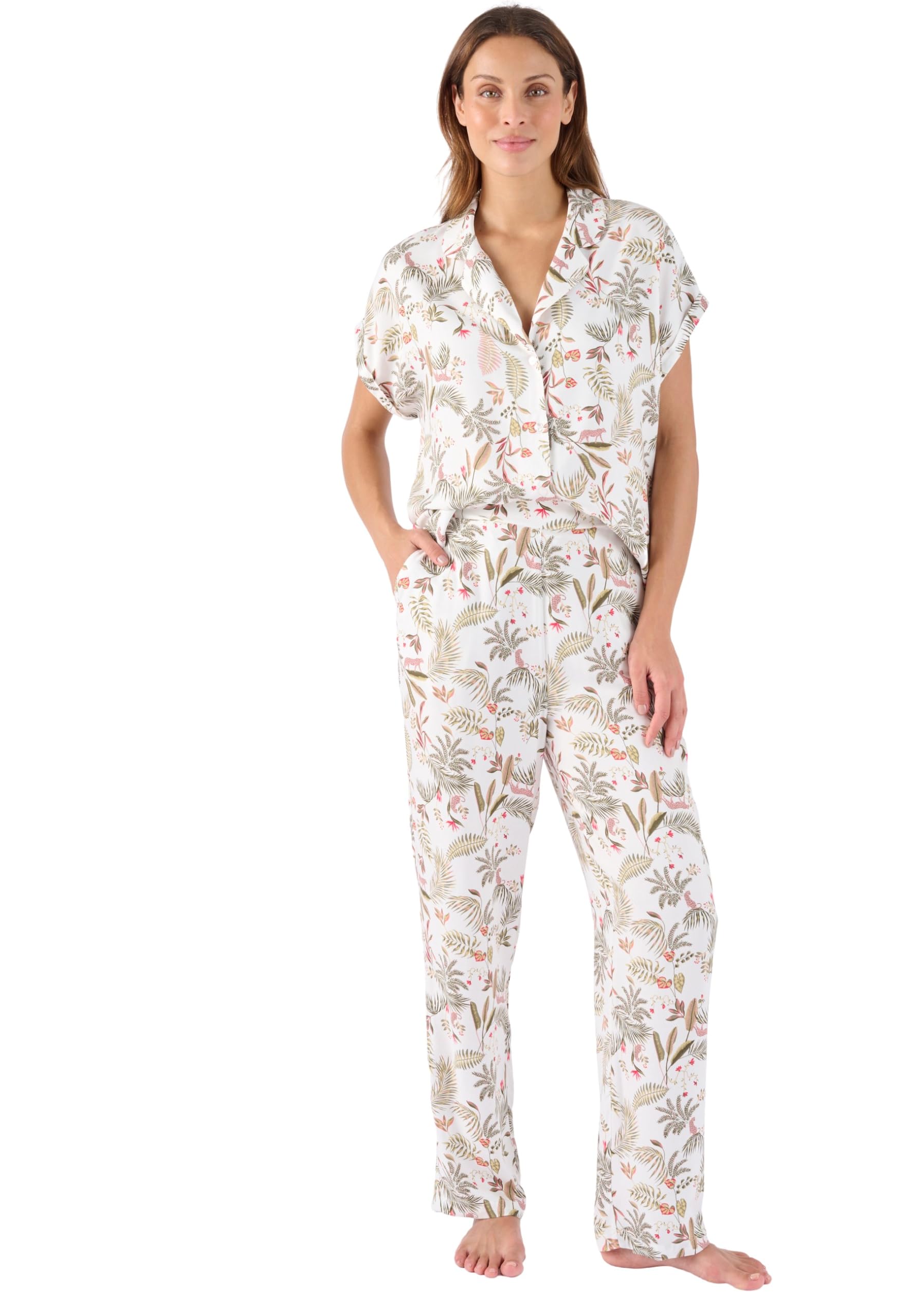 Damart Homewear Pigiama da donna in pura viscosa pigiama S