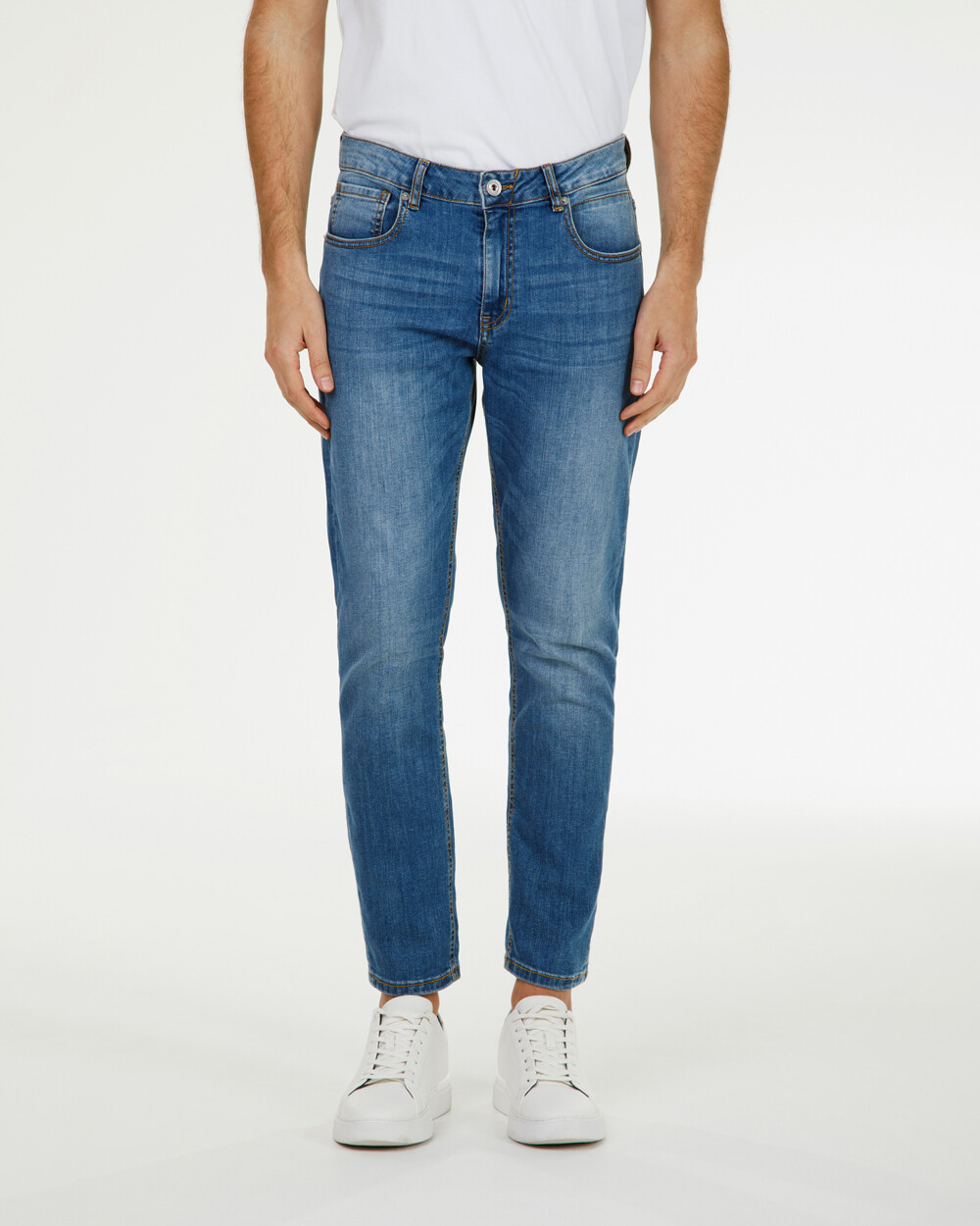 Markup Uomo Jeans Jeans regular lavaggio medio da uomo