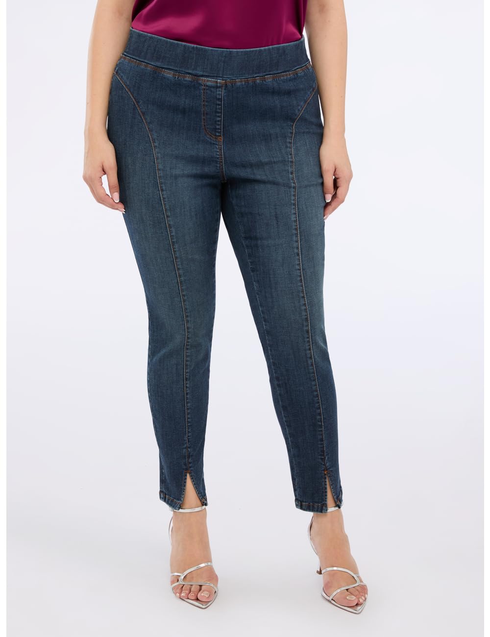 Fiorella Rubino Jeans Jeggings 44 Plus e 48 Plus