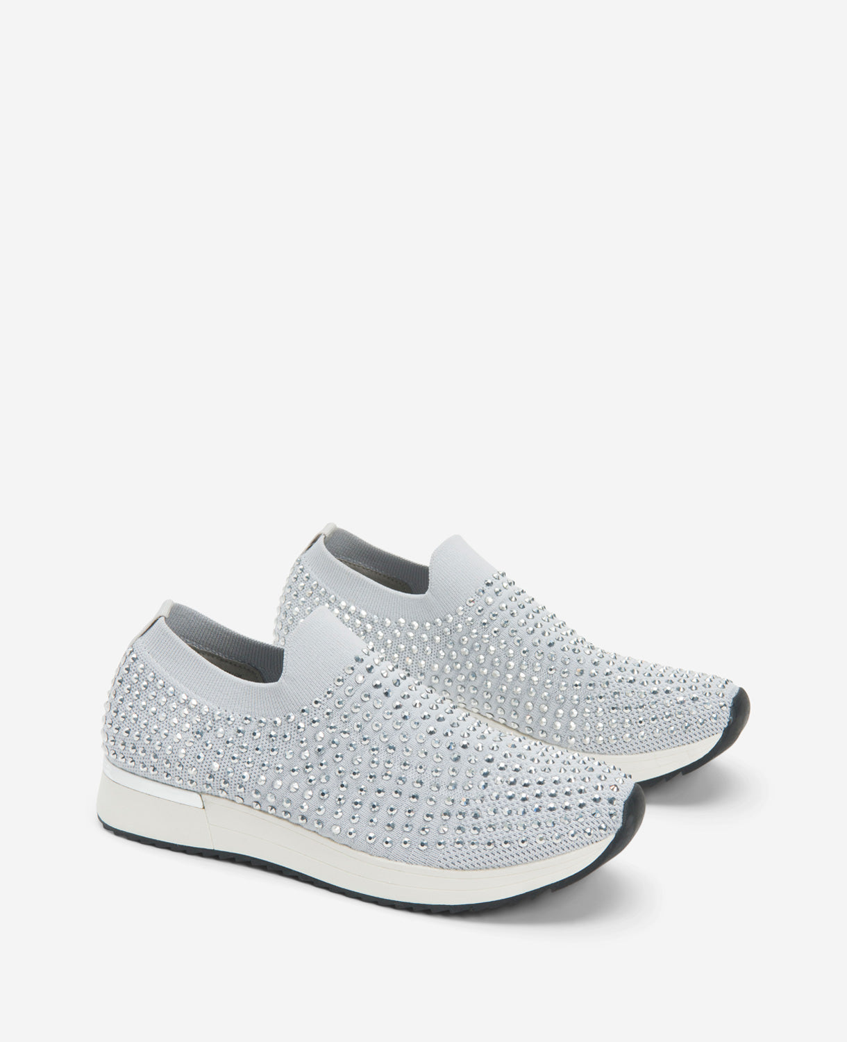 Kenneth Cole Reaction Shoes REACTION The Cameron Jewel Jogger sneaker slip-on grigia