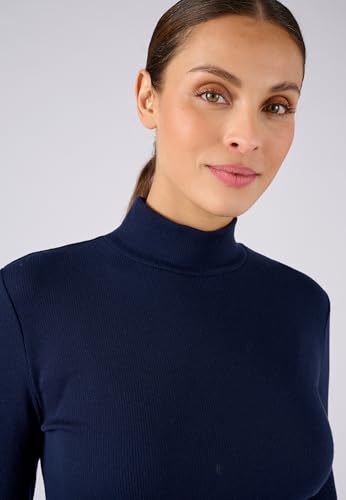 Damart Thermolactyl Sottomaglione collo alto a costine donna