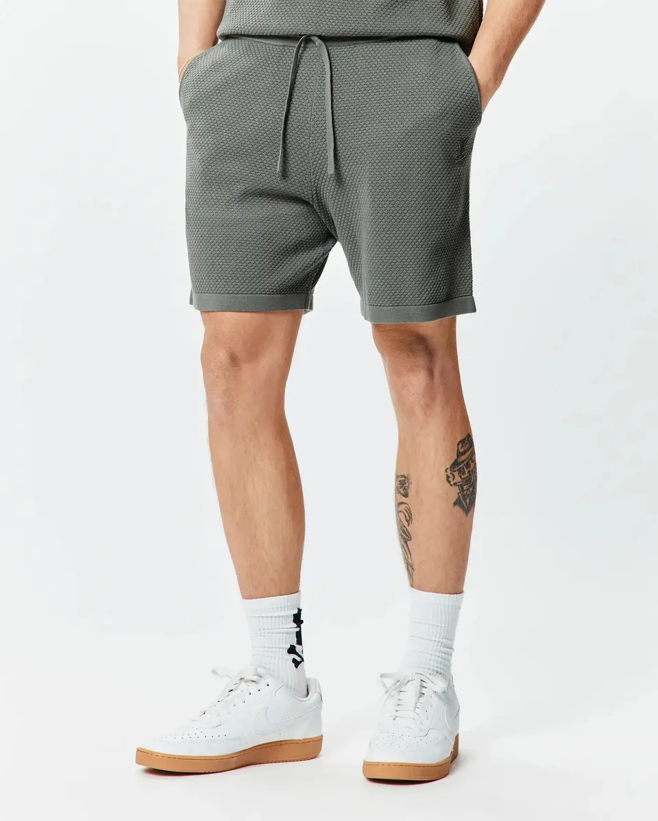 Psycho Bunny Men's Shorts Devon Knit Short 7" pantaloncini verdi XXS-XXXL cotone