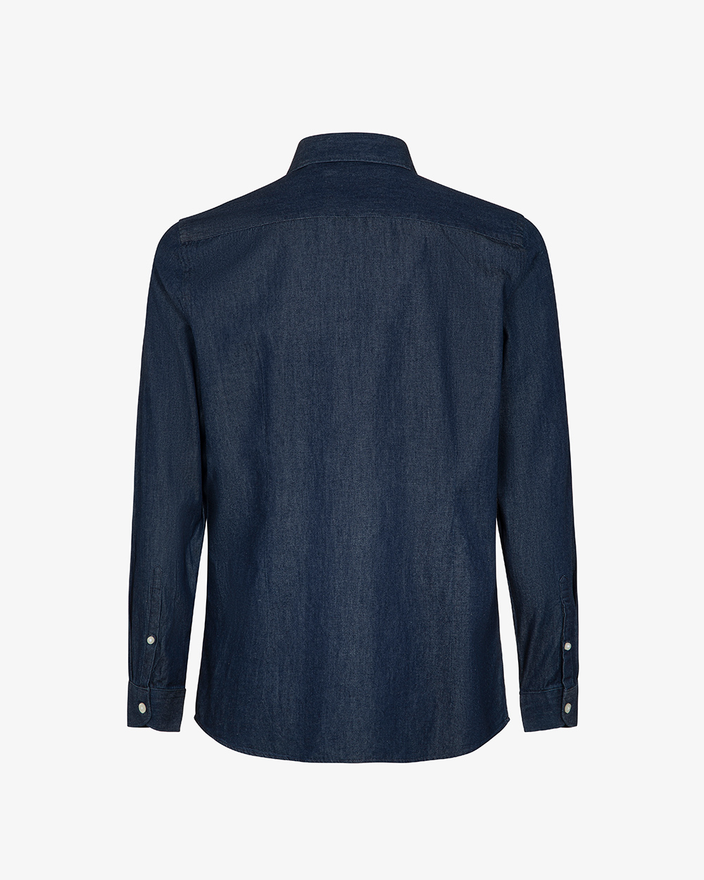 Markup Uomo Camicie Camicia manica lunga collo francese in denim camicia