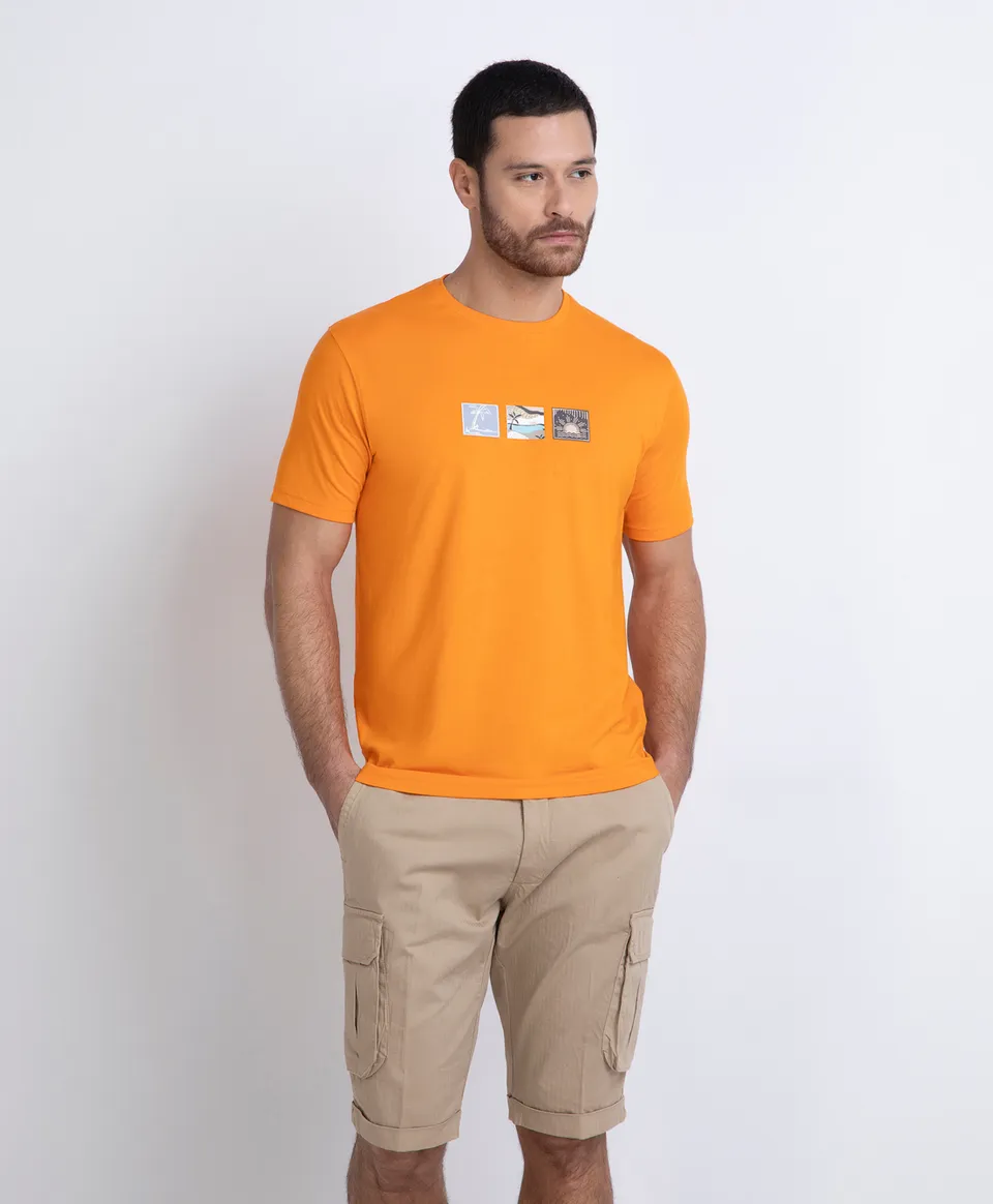 Markup Uomo Felpe & T-shirt T-shirt jersey con stampa