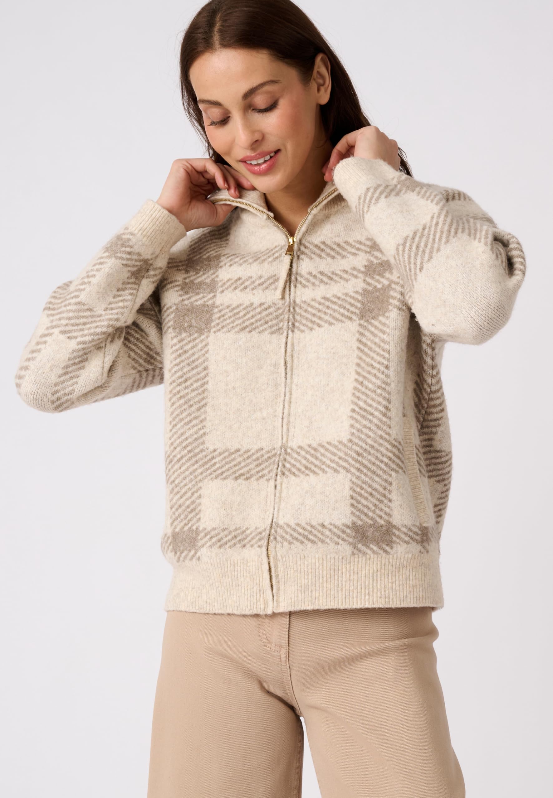 Damart Thermolactyl gilet donna jacquard caldo