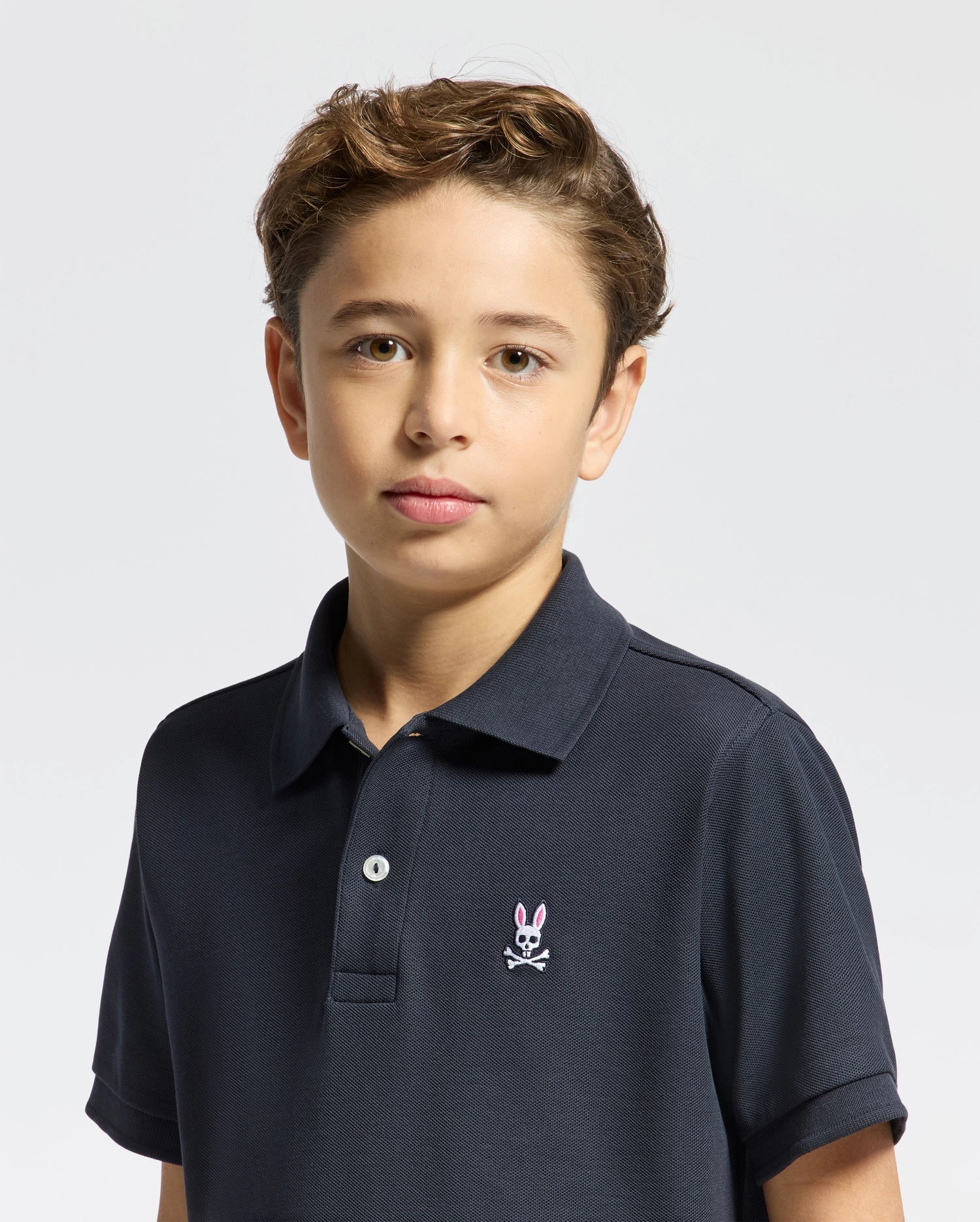 Psycho Bunny Kids Polo Shirts Kids Classic Pique Polo Shirt B0K001CRPC polo blu
