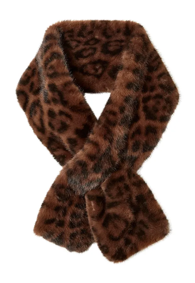 Damart Accessori sciarpa da donna in finta pelliccia