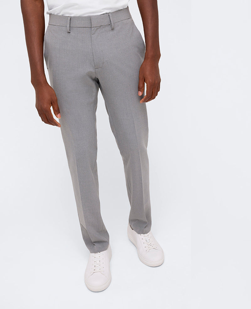 Kenneth Cole Reaction Clothing Skinny-Fit Stretch Performance Dress Pant pantaloni grigi skinny elasticizzati