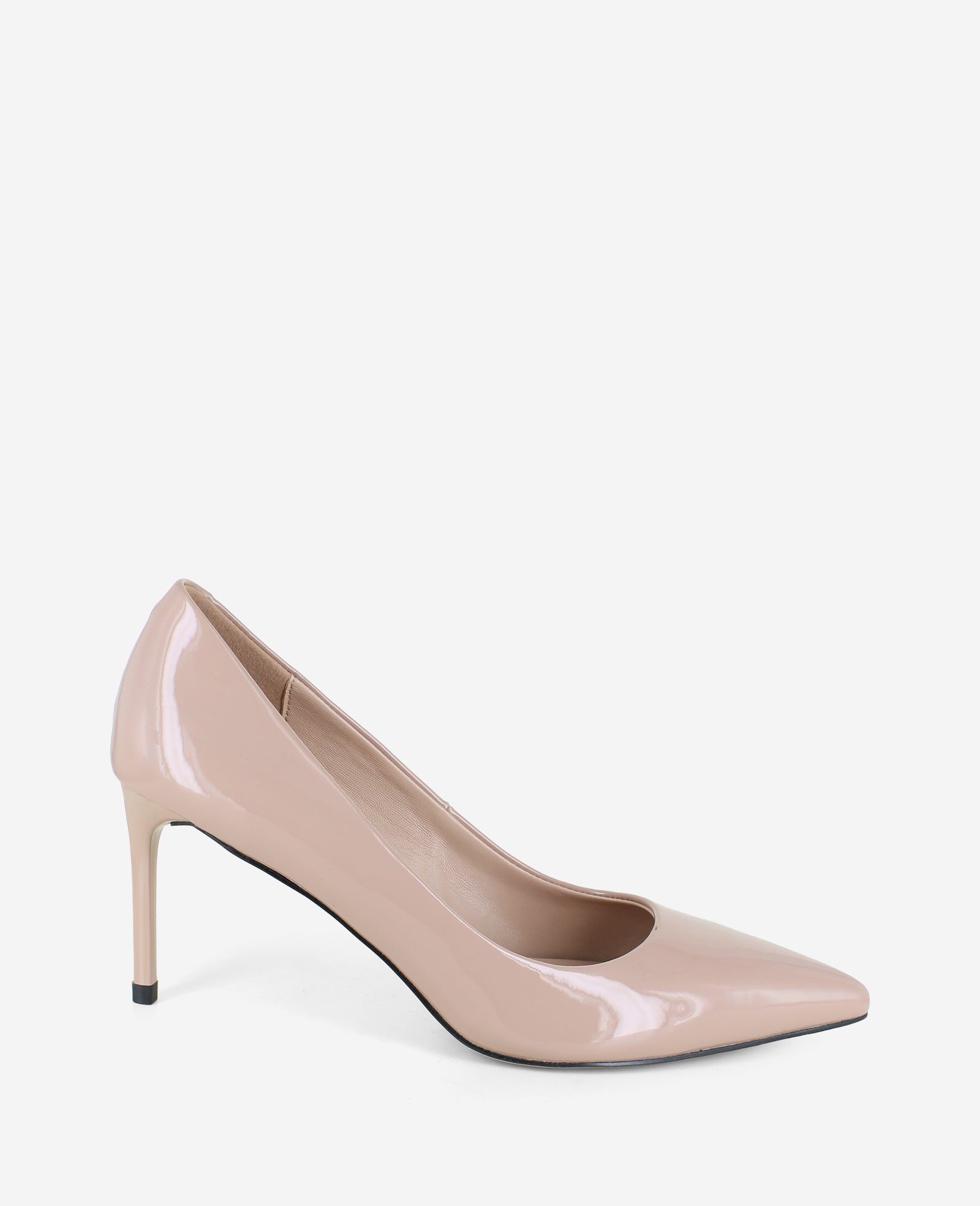Kenneth Cole Reaction Shoes Perfect Patent Heel décolleté almond patent con tacco