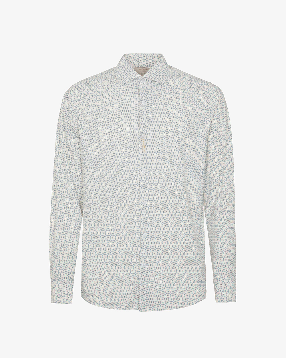 Markup Uomo Camicie Camicia collo italiano no iron stampata