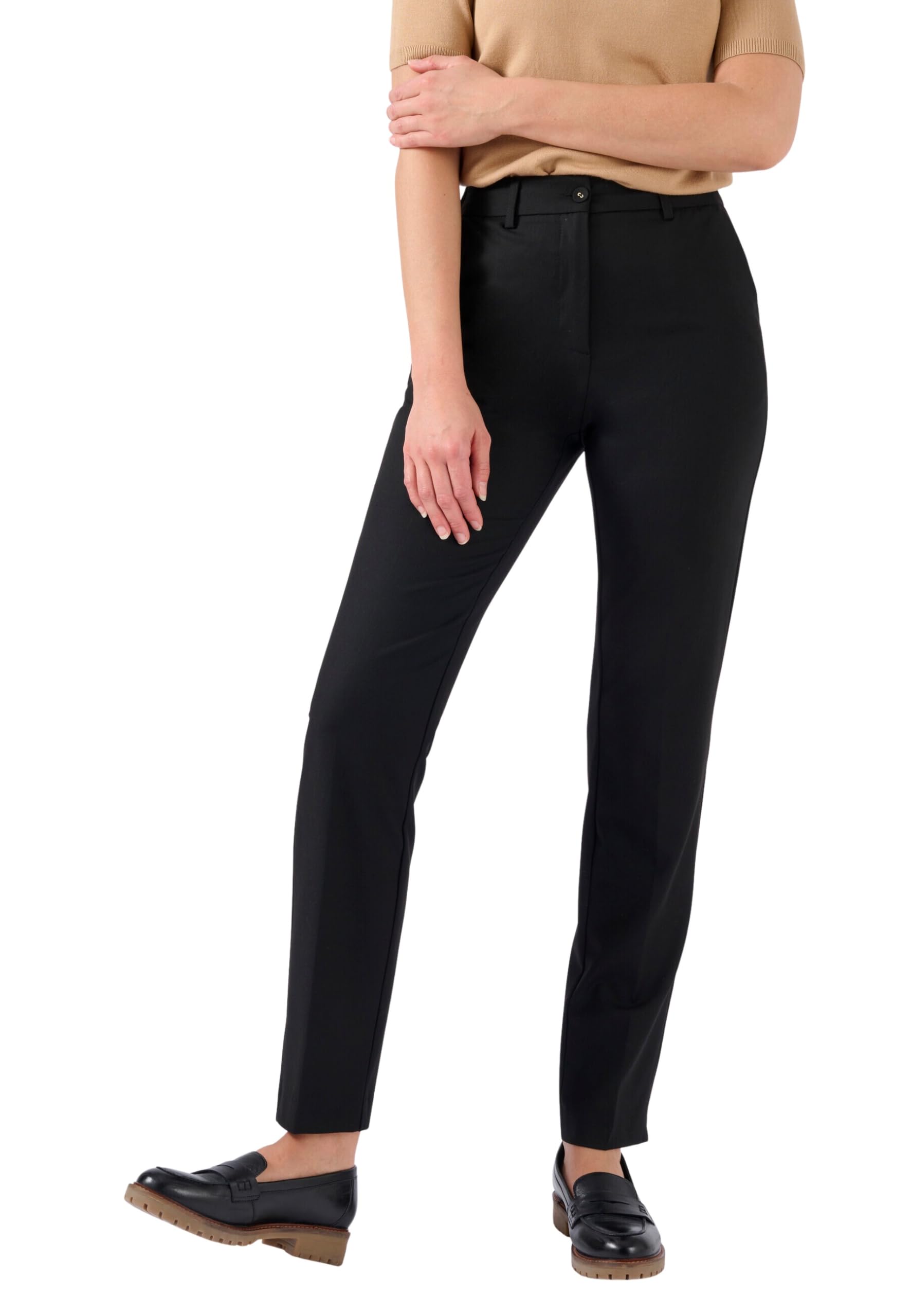 Damart Prêt-à-porter Pantaloni Sigaretta misto lana donna grigi