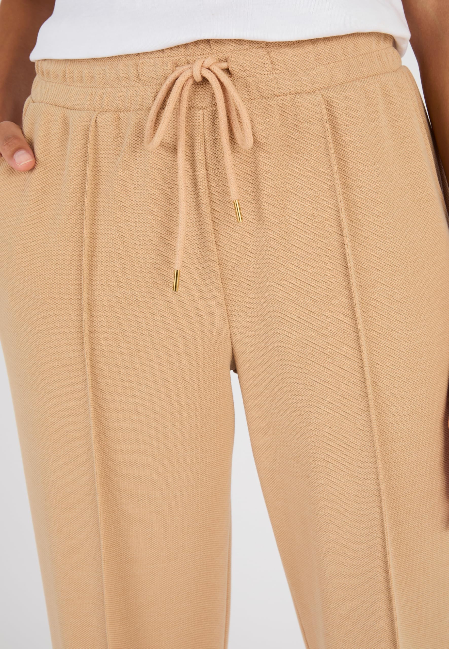 Damart Prêt-à-porter Pantaloni larghi in Maglia Piquata Donna jogging sport chic