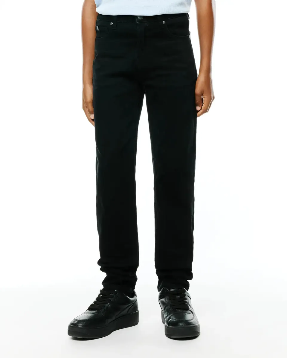 Psycho Bunny Kids Bottoms Kids Emerson Slim Fit Jean jeans neri slim