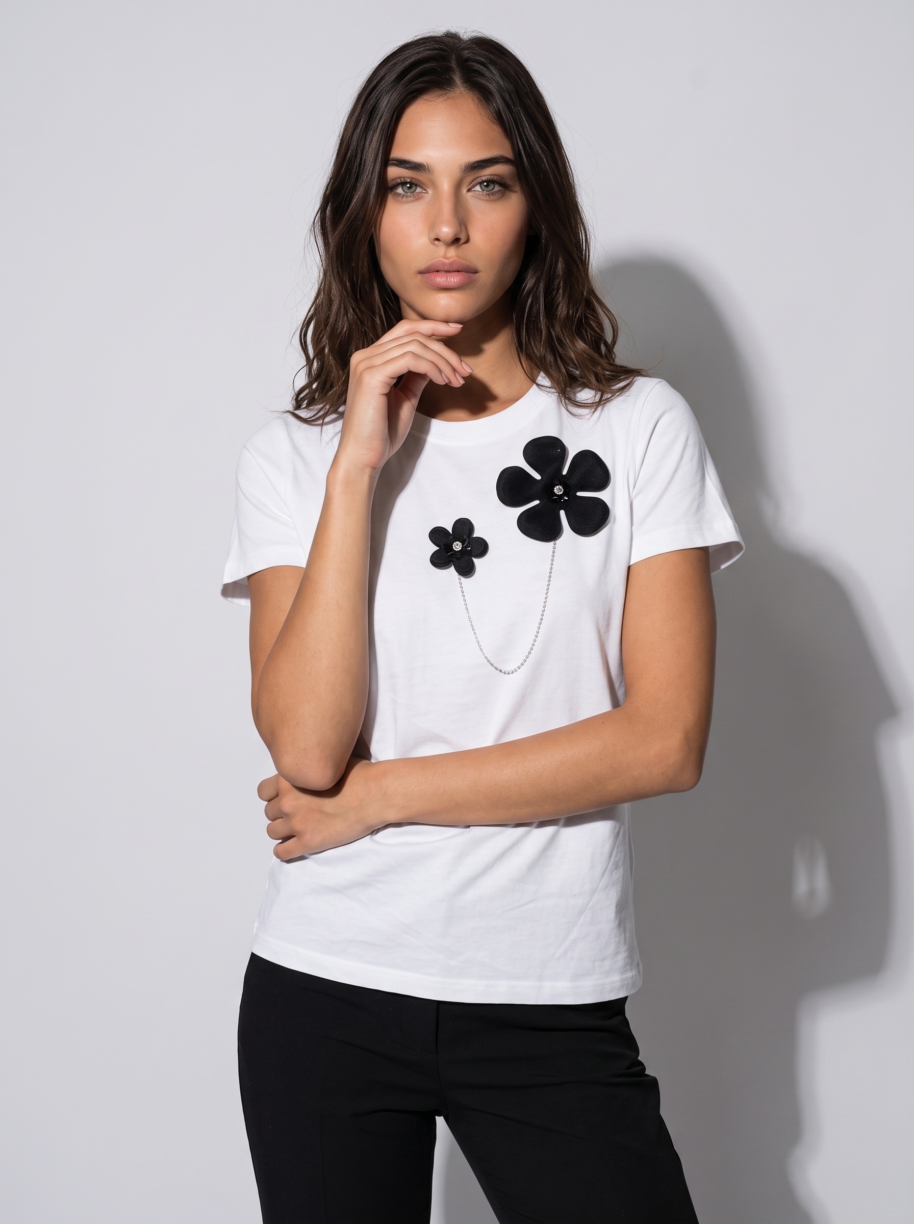 Markup Donna T-Shirt & Felpe T-shirt con spilla t-shirt