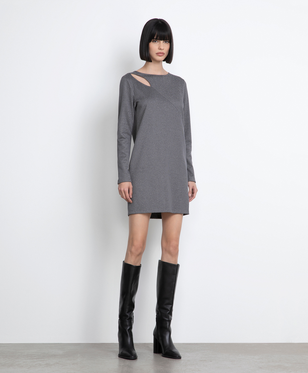 Markup Donna Vestiti Abito maglia lurex