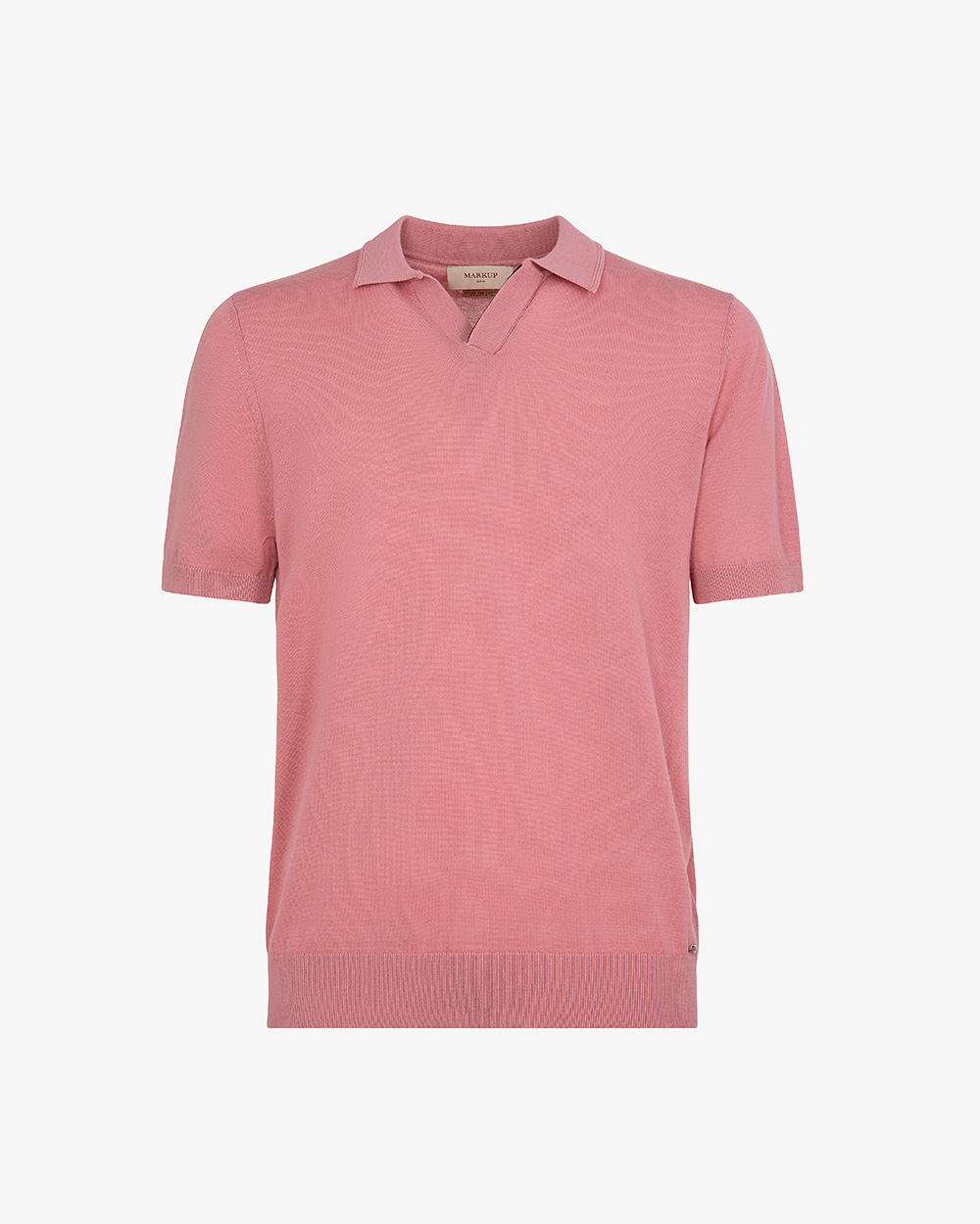 Markup Uomo Maglieria Polo derby mezza manica con dettaglio