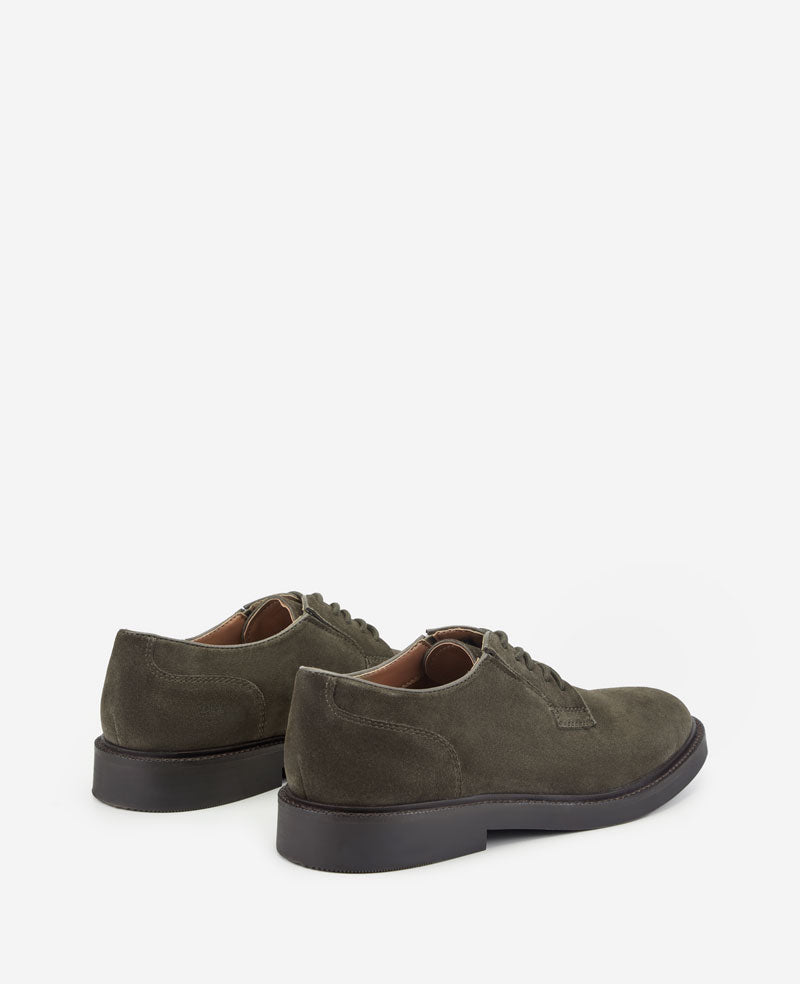 Kenneth Cole Reaction Winston Suede Derby scarpe marroni 7M camoscio