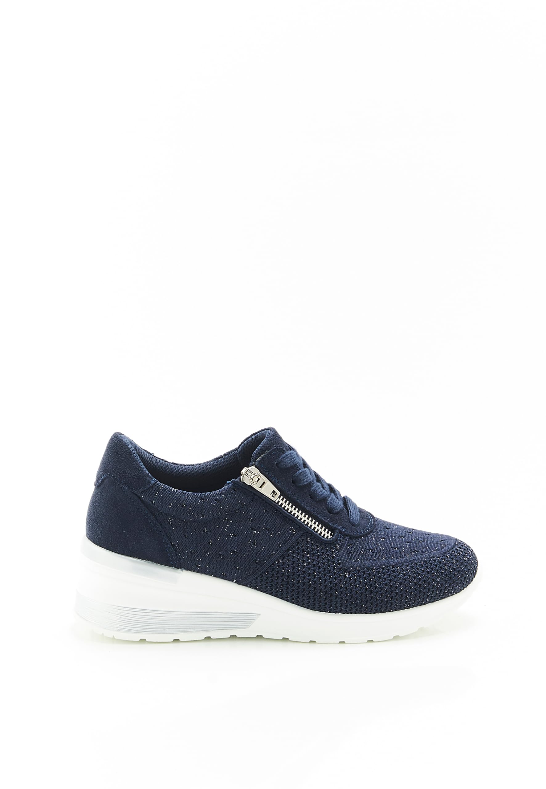 Damart Climatyl sneakers donna zeppa 5 cm taglia 38