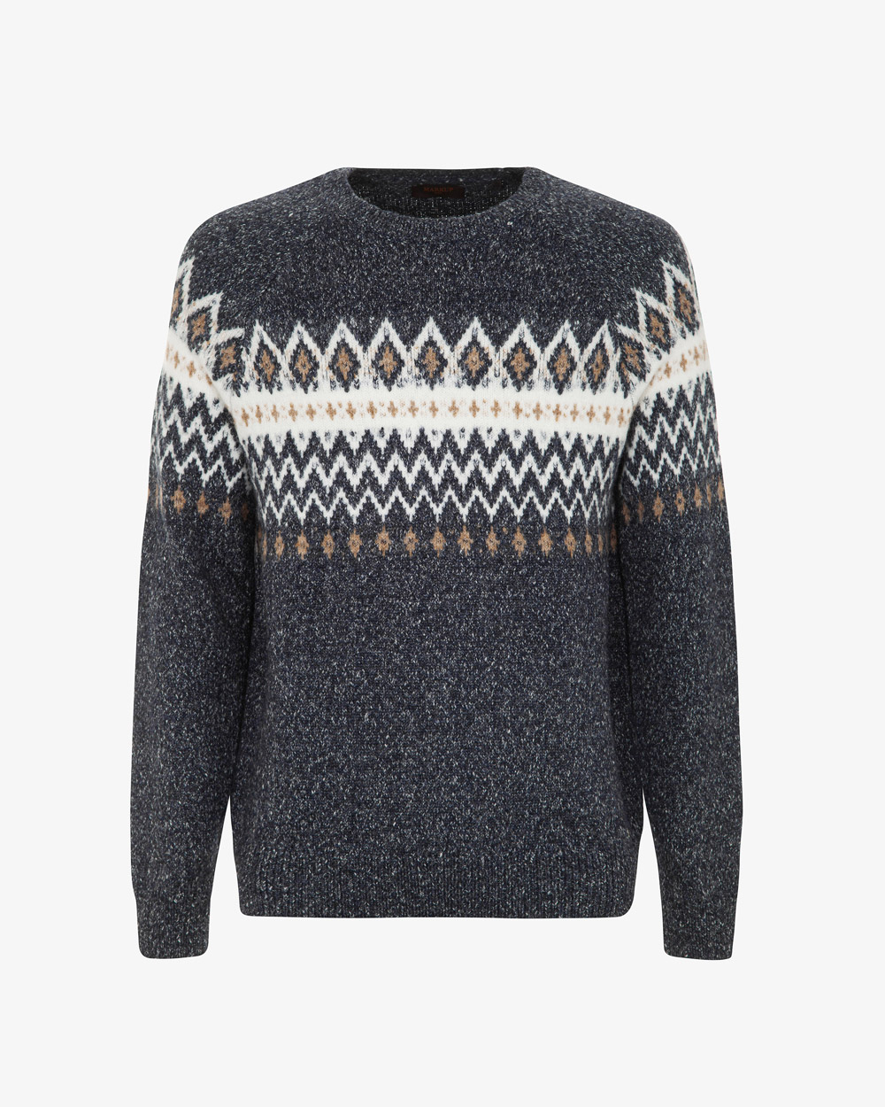 Markup Uomo Maglieria Girocollo disegno jacquard maglione