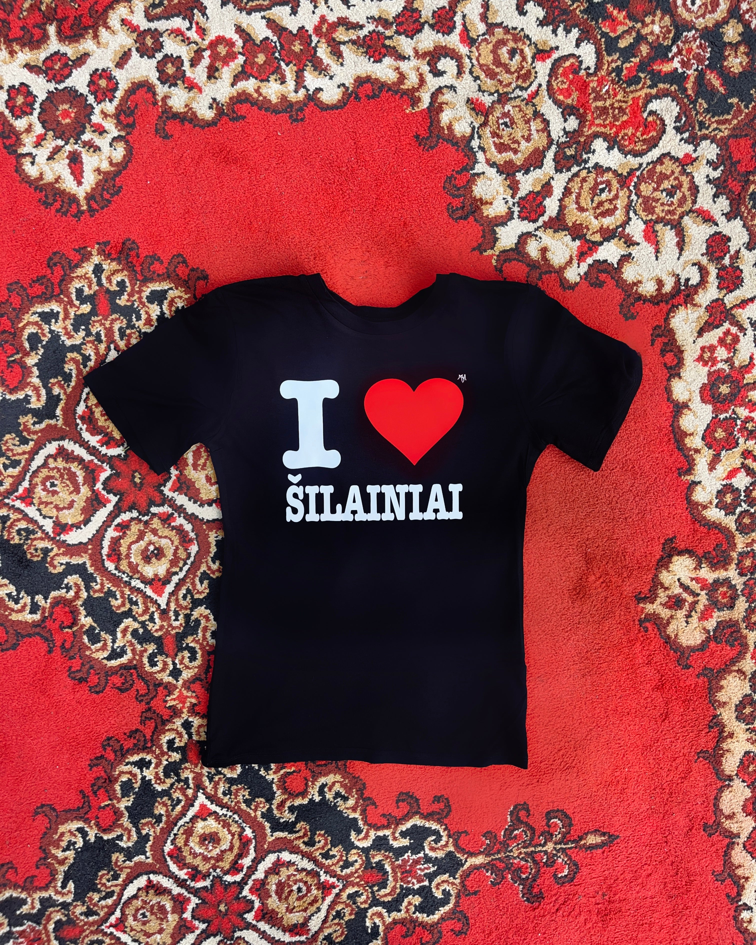 MYL CLOTHING FITTED I LOVE T-shirt I LOVE MYL XS/S cotone elasticizzato