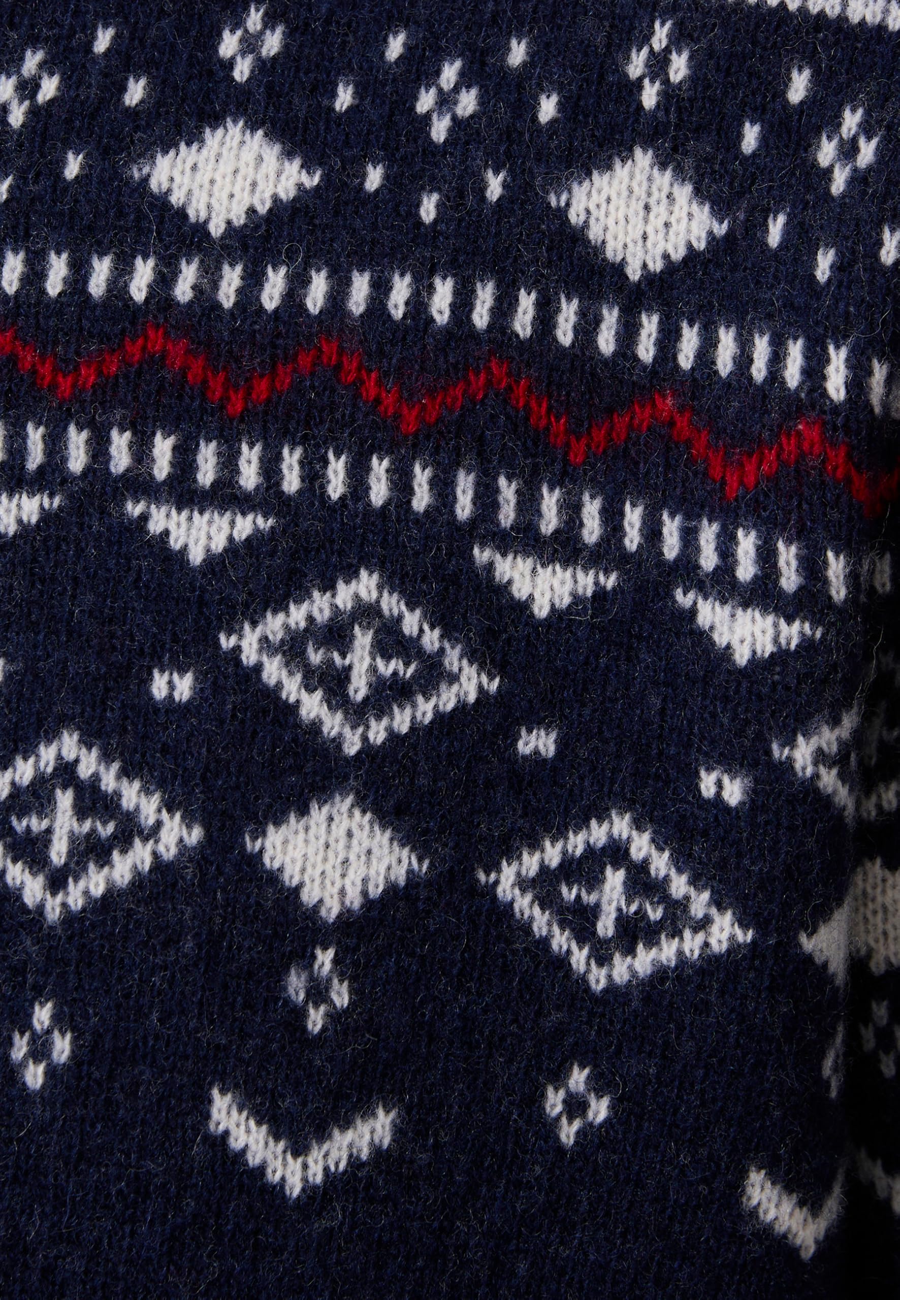 Damart Prêt-à-porter Maglione uomo jacquard in lana