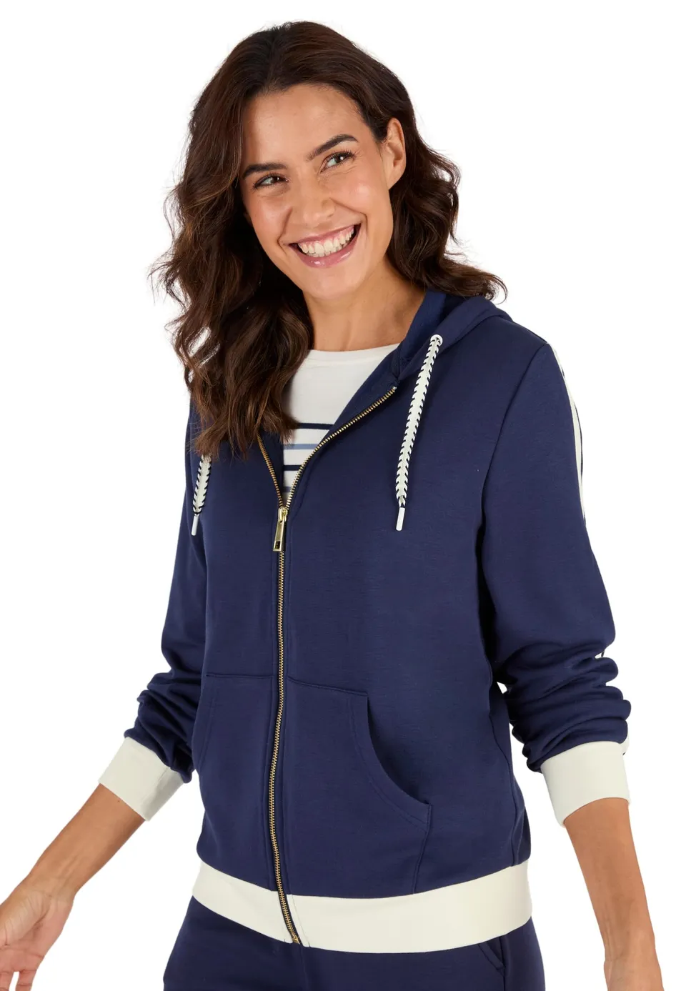 Damart Thermolactyl felpa con cappuccio e zip