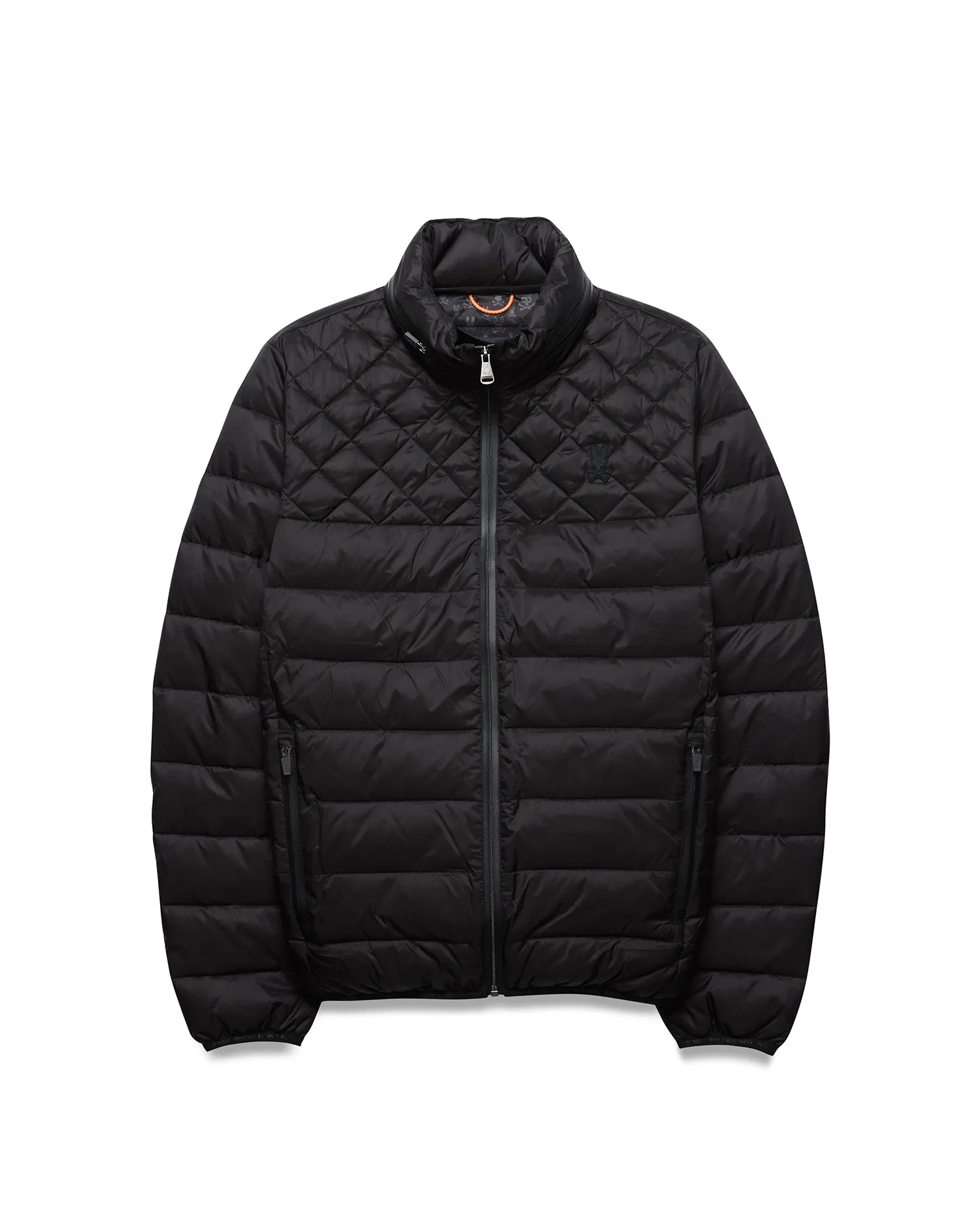Psycho Bunny Jackets Emerik Hooded Puffer Jacket giacca nera