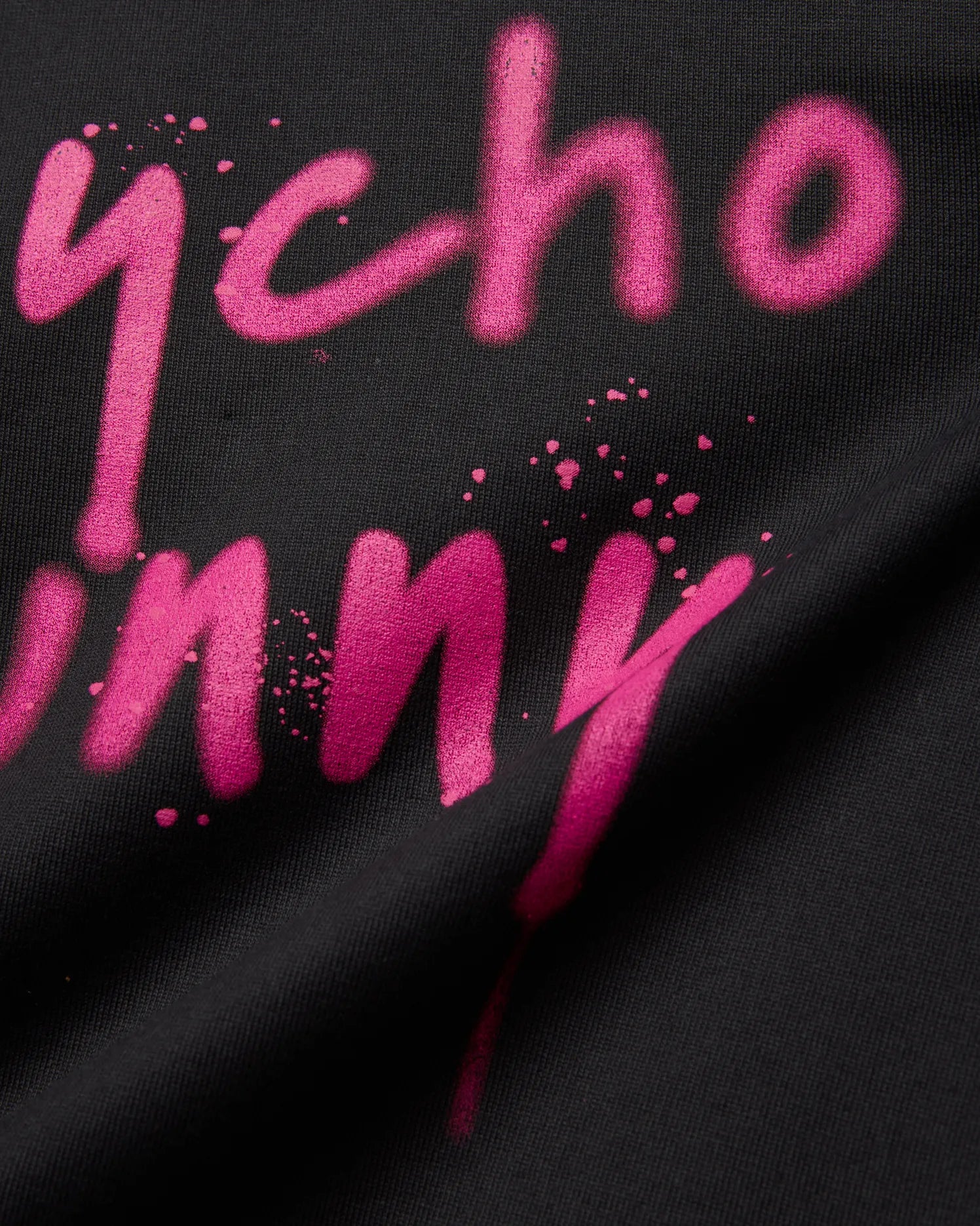 Psycho Bunny Men's Tees MENS DUNCAN OVERSIZED TEE - MT0200312 t-shirt nera oversize
