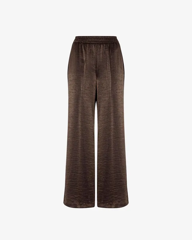 Markup Donna Jeans & Pantaloni Pantapalazzo tessuto cangiante pantaloni