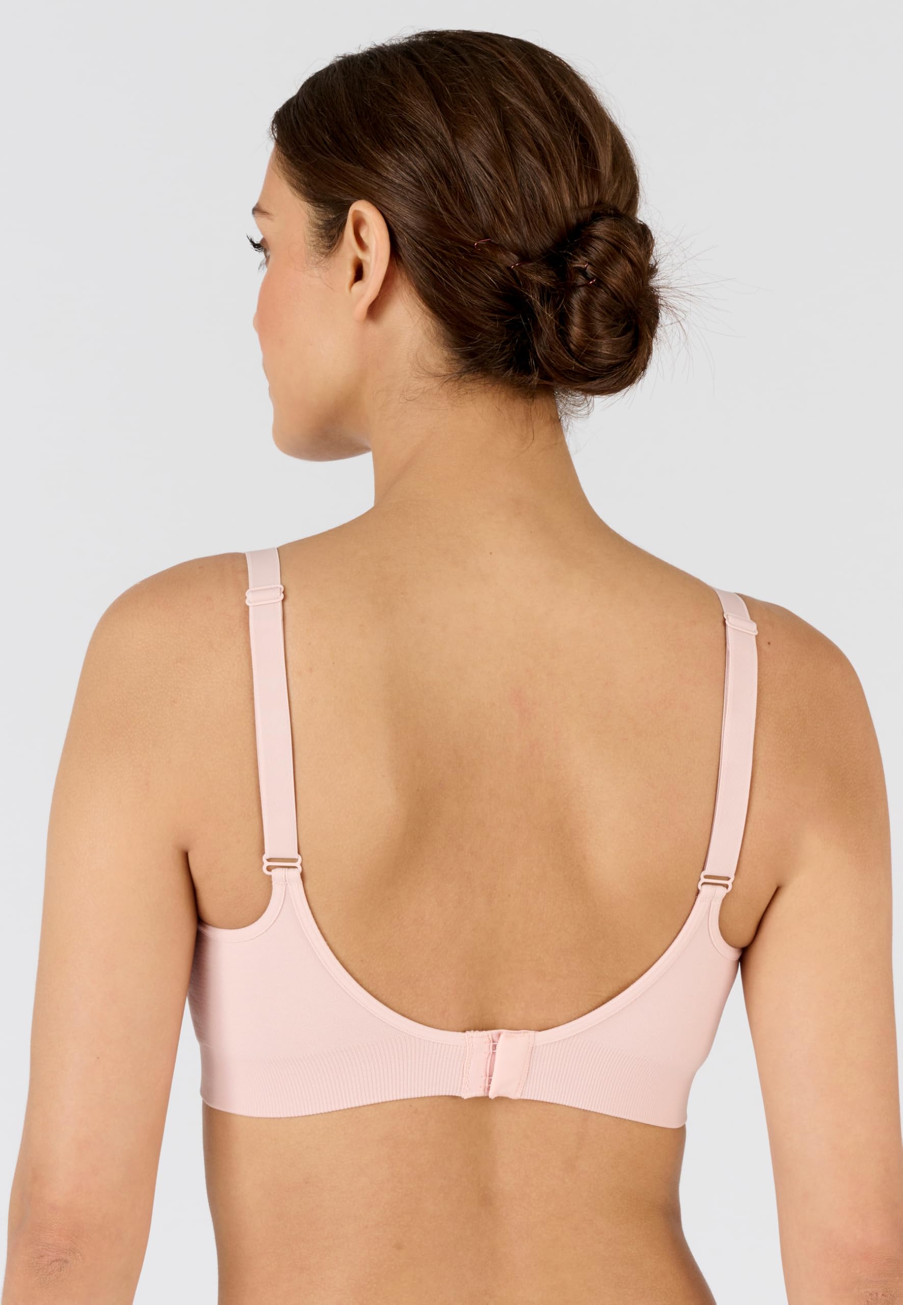 Damart Biancheria intima reggiseno senza ferretto rosa antico