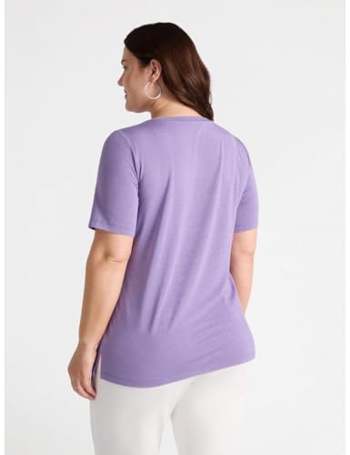 Fiorella Rubino Top e t-shirt T-shirt in raso e jersey lurex