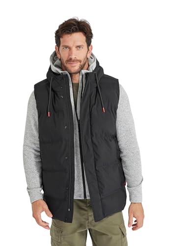 Damart Prêt-à-porter piumino termico smanicato uomo con cappuccio
