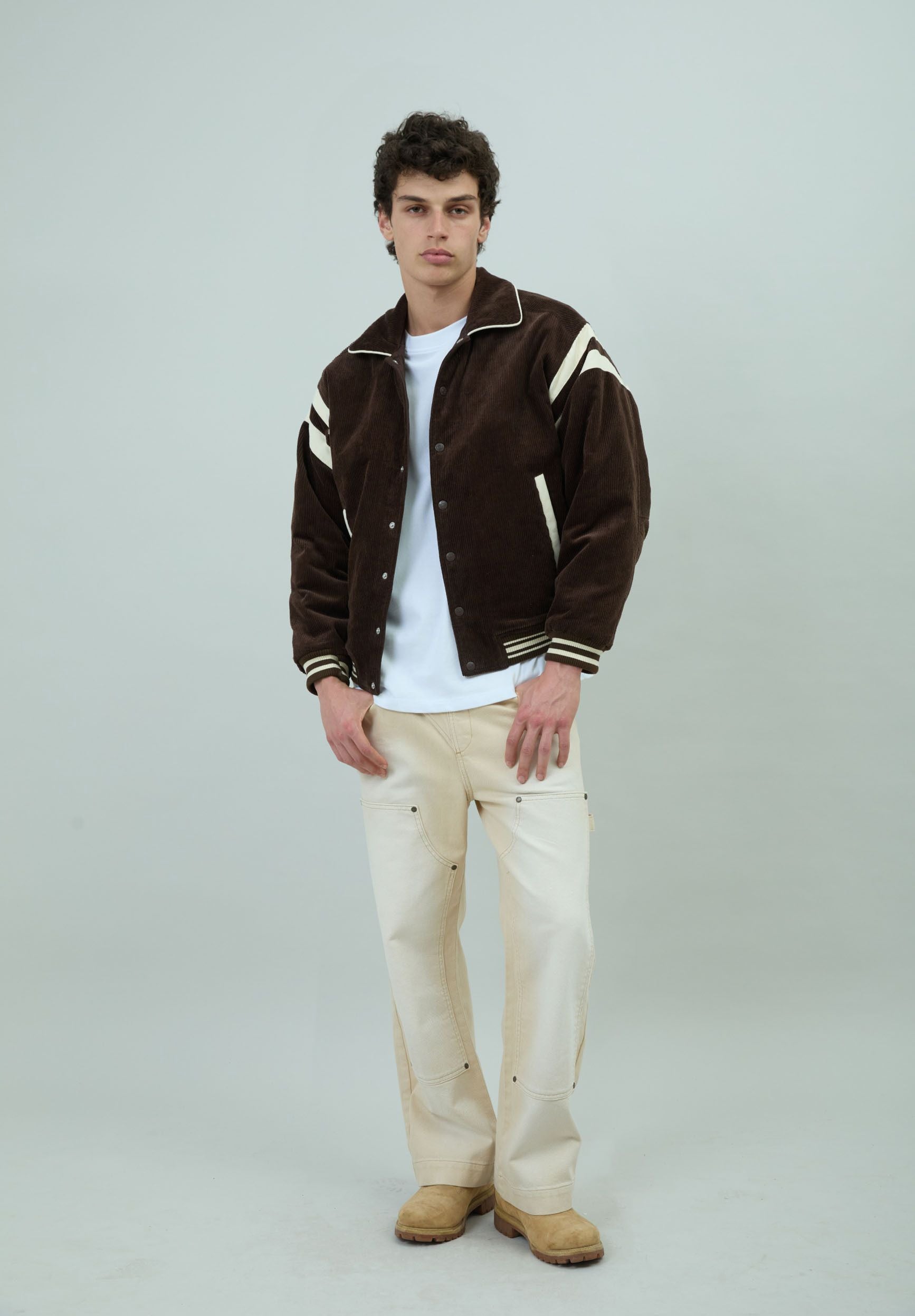 House Of Sunny Women's Jackets WINSLOW BOMBER bomber S-XL in velluto marrone