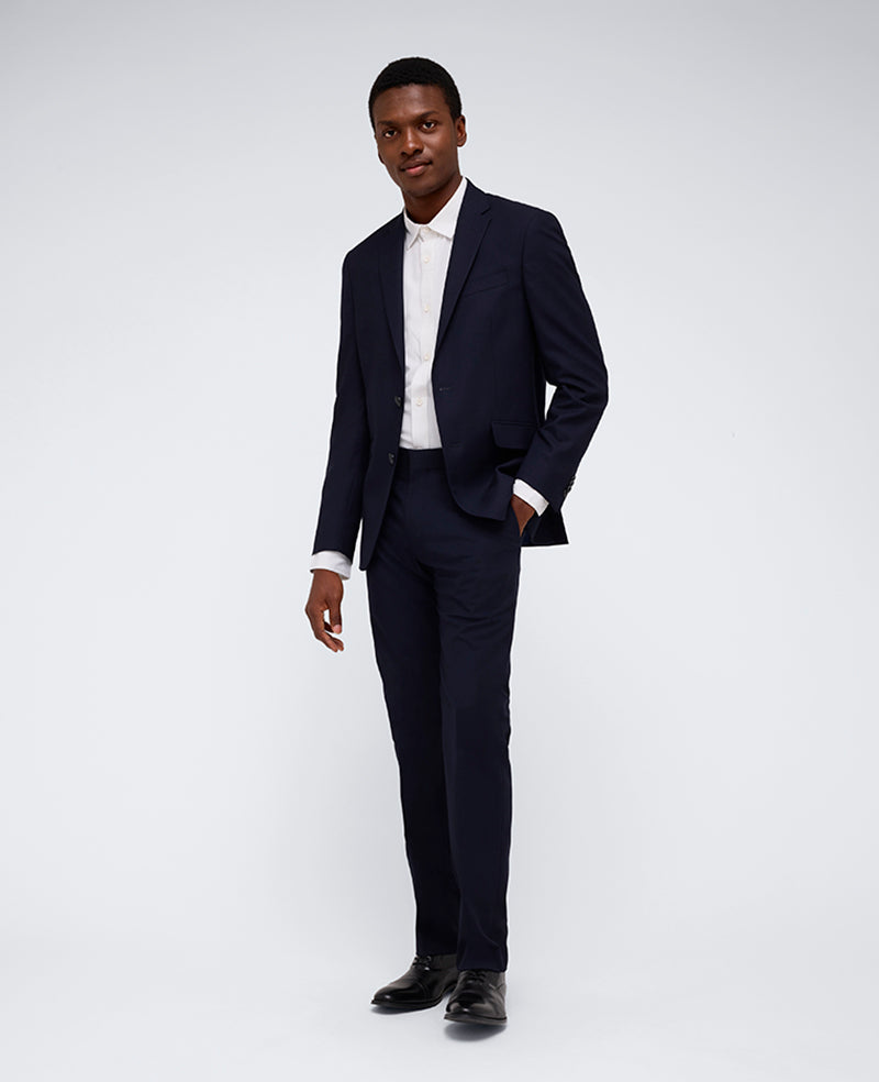 Kenneth Cole Reaction Clothing Ready Flex Suit Separate Pant pantaloni blu