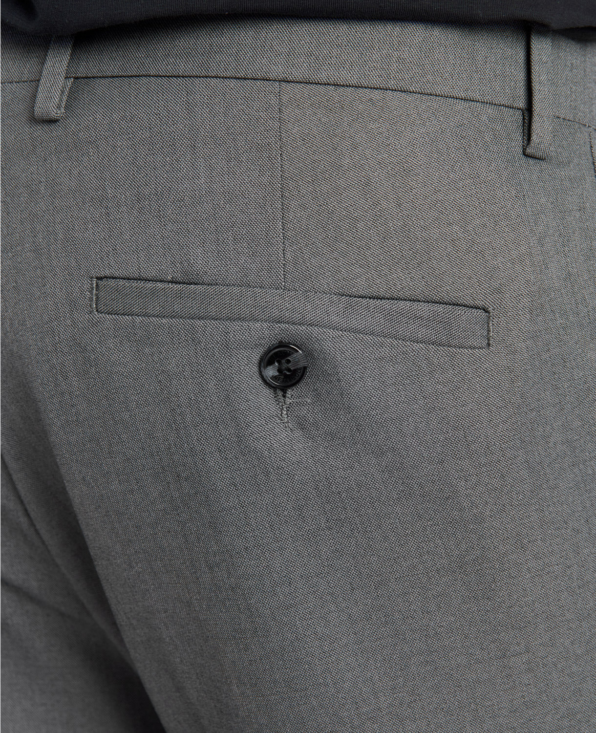 Kenneth Cole Reaction Clothing Stretch Modern-Fit Dress Pant pantaloni grigio scuro 30/30