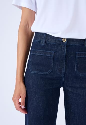 Damart Prêt-à-porter Jeans Grandi Tasche Placcato jeans donna taglie 54-56