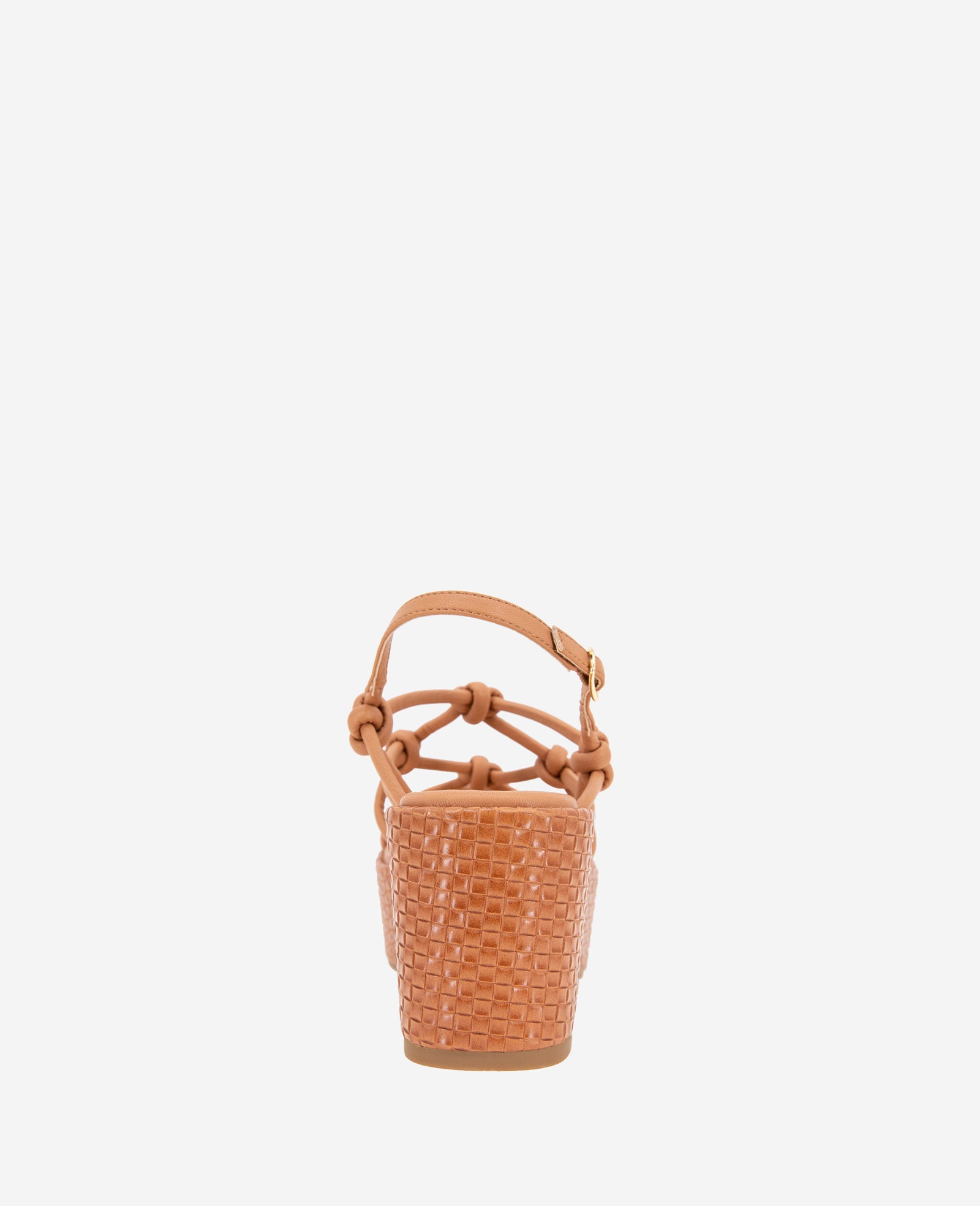 Kenneth Cole Reaction Shoes Essa Woven Platform sandali ruggine