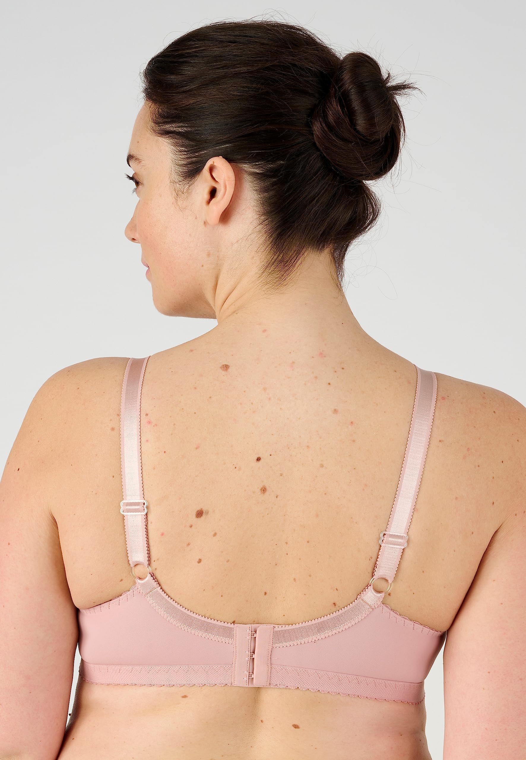 Damart Biancheria intima reggiseno da donna 3C rosa malva senza ferretto