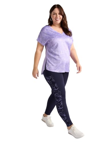 Fiorella Rubino Leggings, viscosa LENZING ECOVERO, stampa floreale