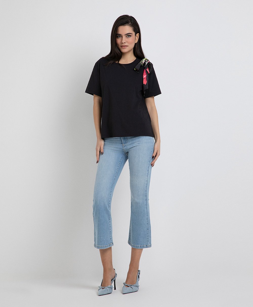 Markup Donna T-Shirt & Felpe T-shirt in cotone maglietta donna