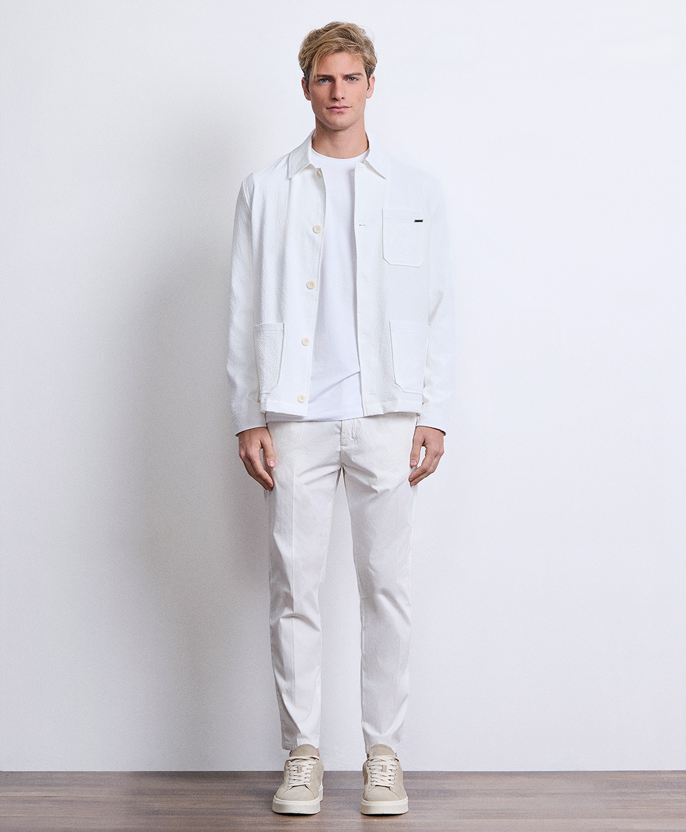 Markup Uomo Pantaloni & Bermuda Pantalone lino wide leg capri pantaloni